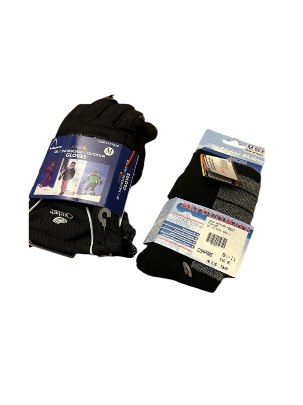 HEAD Ski /Snowboard gloves and socks